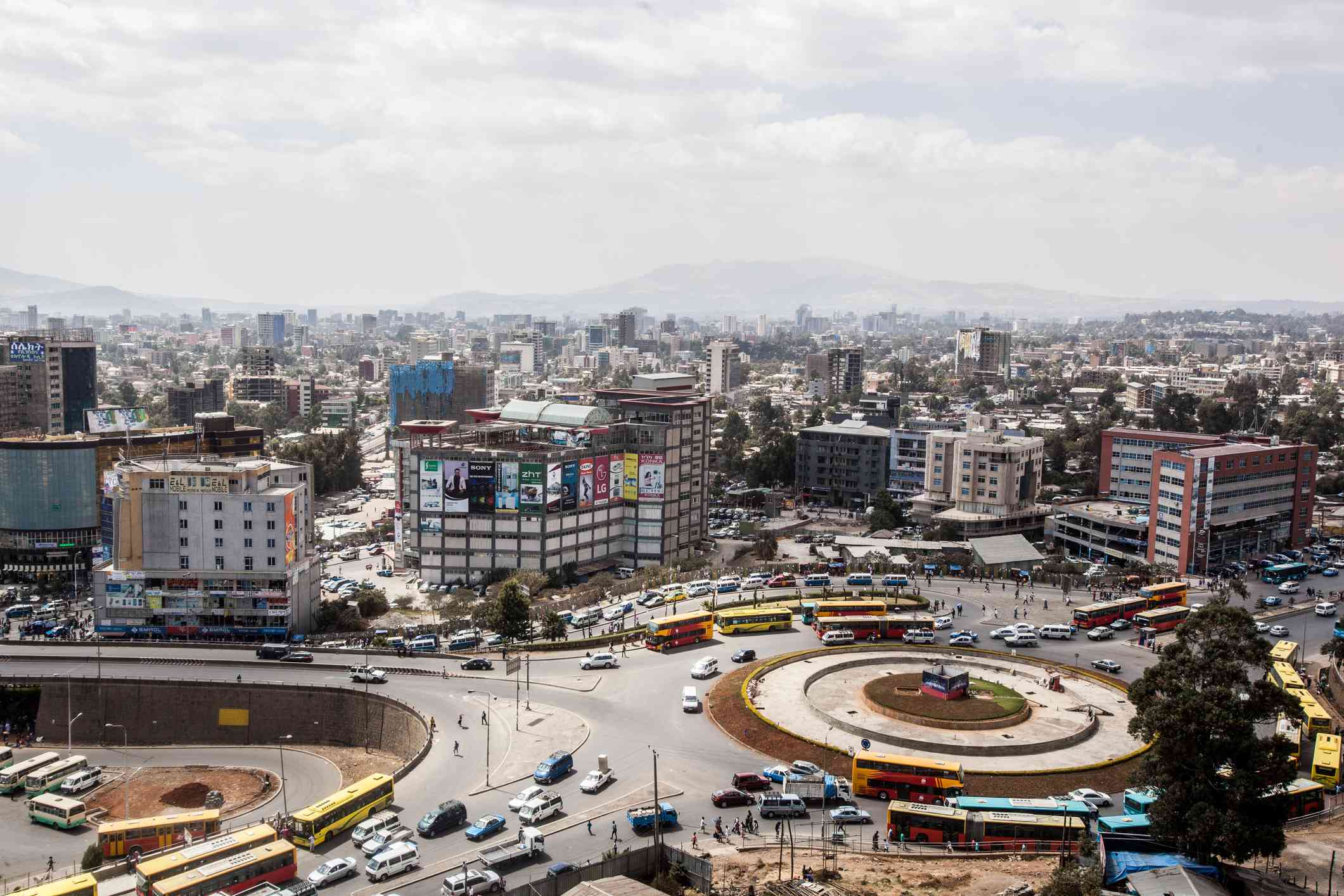 Addis Ababa in Ethiopia