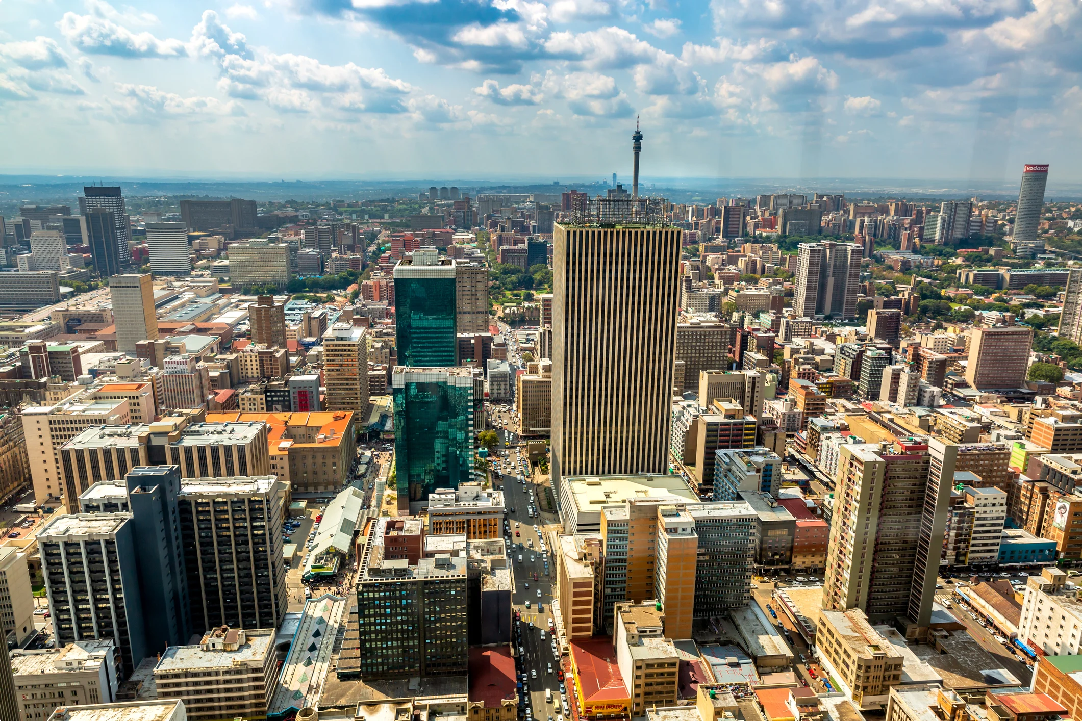Johannesburg in South Africa