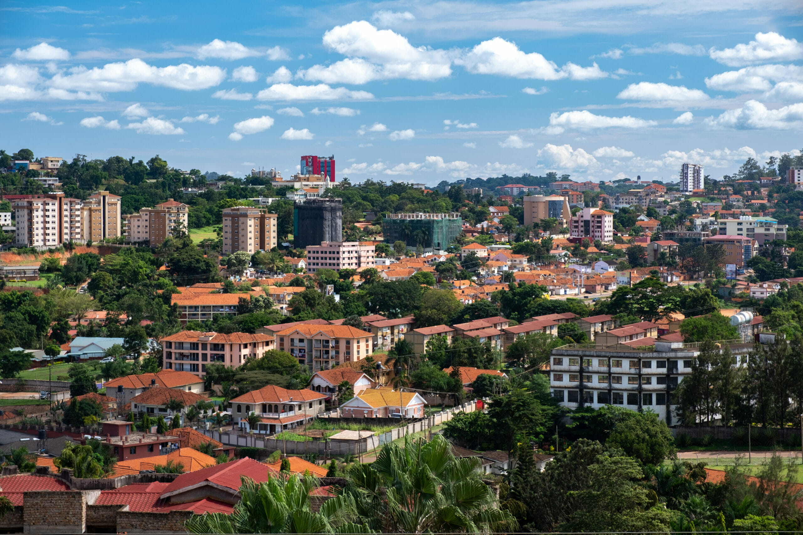 Kampala in Uganda
