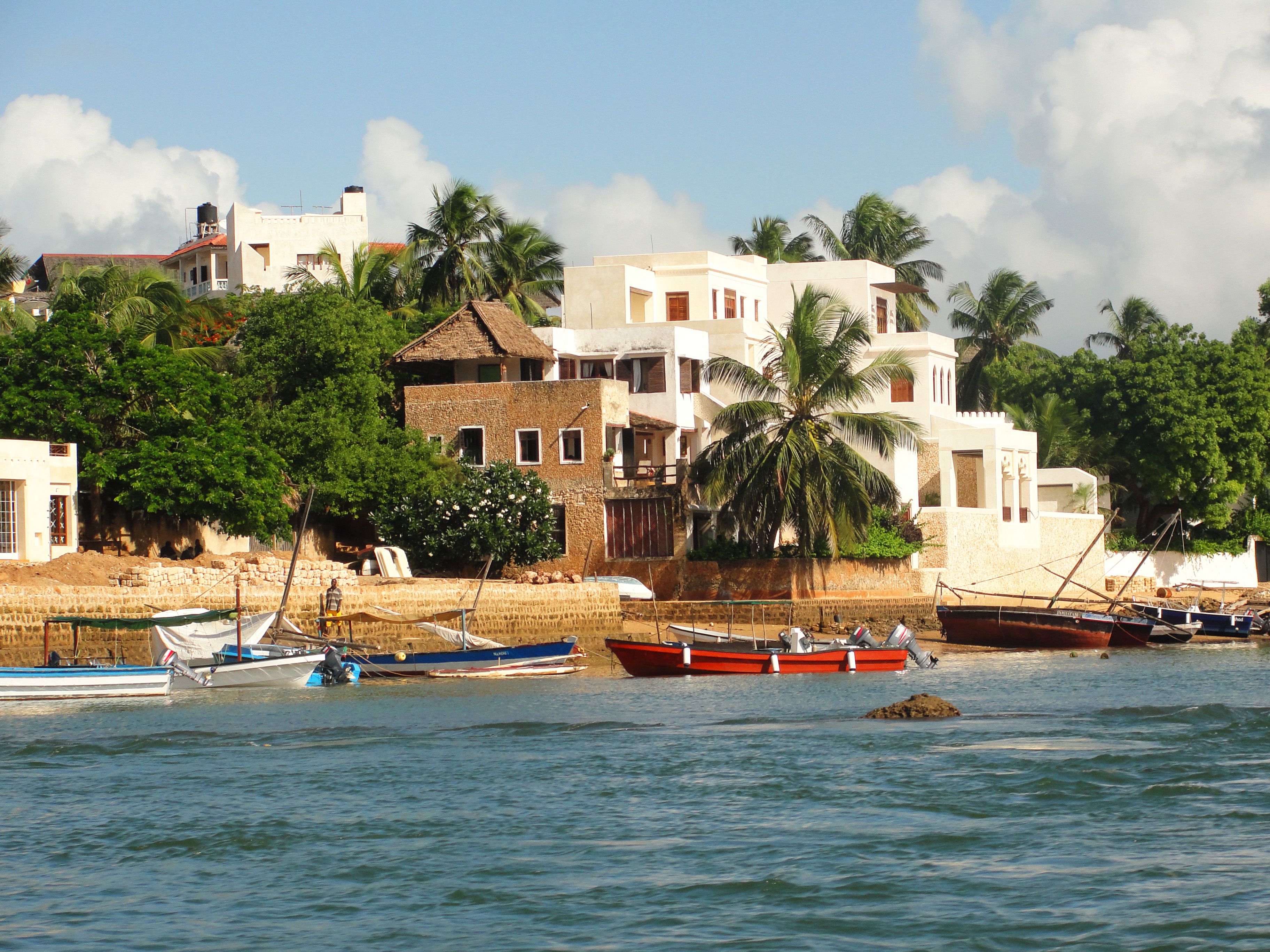 Lamu Old Town in Kenya